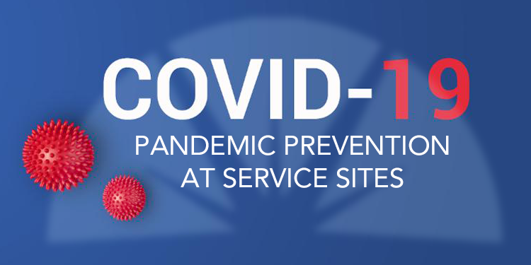 Pandemic Prevention At Service Sites